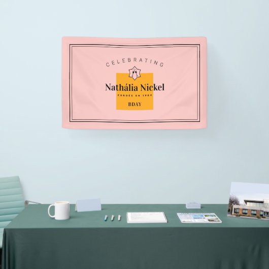 Champagne Toast Banner (Messe)