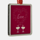 Champagne Toast Ornament (Rechts)