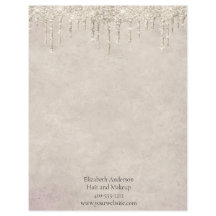 Champagne tropft Glitter Trend Glamour Stilvoll