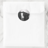 Champagne Tuxedo Black Dress Party Stickers (Tasche)