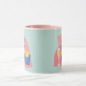 Champagne und Fries Bougie Tasse (Zentrum)
