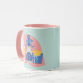 Champagne und Fries Bougie Tasse (Vorderseite Links)