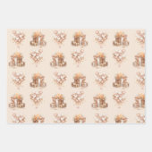 Champagne Wedding Geschenkpapier Set (Vorderseite 3)