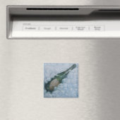 Champagner auf Eis 2012 Magnet (In Situ (Geschirrspüler))