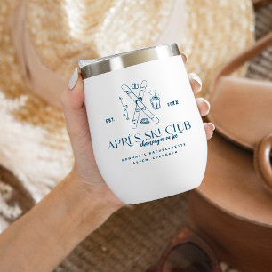 Champagner auf Eis Après Ski Winter Bachelorette