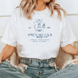 Champagner auf Eis | Après Ski Winter Bachelorette T-Shirt<br><div class="desc">Mit dem Champagner on Ice feiern Sie stilvoll | Après Ski Winter Bachelorette T - Shirt. Dieser schicke und gemütliche T - Shirt ist für den ultimativen Winterurlaub konzipiert und eignet sich hervorragend für Junggeselinnen-Abschiede, die die Pisten erklimmen oder sich in der Lodge entspannen. Mit seiner spielerischen Après-Ski-Grafik und dem...</div>