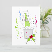 Champagner auf Eis Einladung