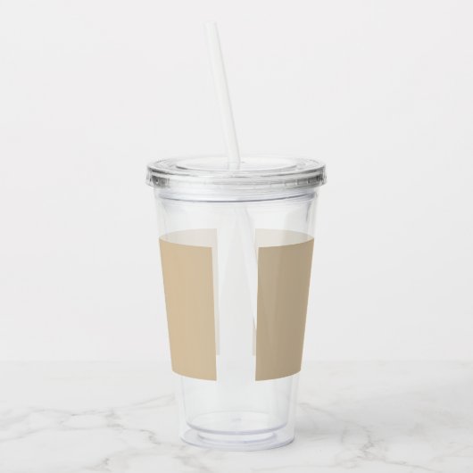 Champagner Beige Acryltrinkbecher (Links)