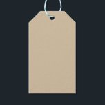 Champagner Beige Geschenkanhänger<br><div class="desc">Champagner-Beige ist eine weiche, blasse Mischung aus Beige und Hellgold, die von subtilen Untertönen aus warmem Gelb oder Rosa durchzogen wird. Inspiriert von der zeitlosen Eleganz des perlenden Weins, verkörpert diese Farbe Luxus, Raffinesse und Feierlichkeit. Ihr ruhiger Glanz macht sie zu einer beliebten Wahl für Hochzeiten, geschäftliche Veranstaltungen und alltägliche...</div>