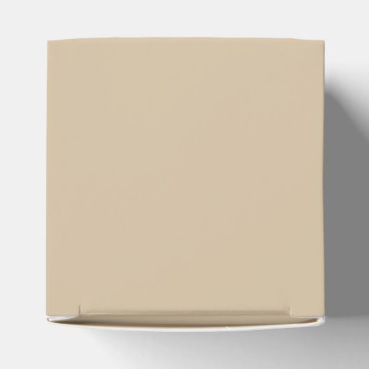 Champagner Beige Geschenkschachtel (Oben)