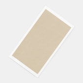 Champagner Beige Serviette (Ecke)