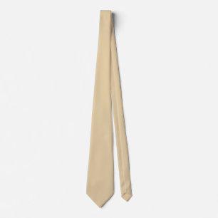 Champagner Beige Solid Color Krawatte