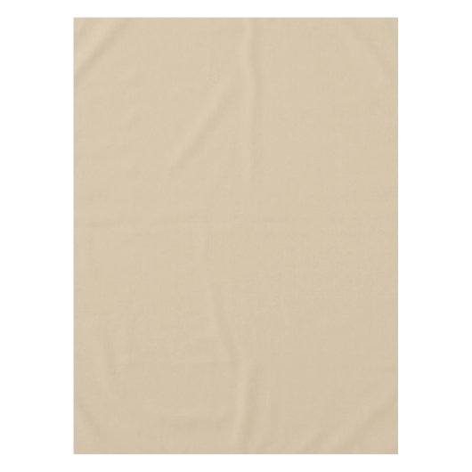 Champagner Beige Tischdecke (Vorderseite)