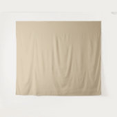 Champagner Beige Wandteppich (Vorderseite (Horizontal))