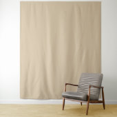 Champagner Beige Wandteppich (Beispiel)
