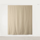 Champagner Beige Wandteppich (Vorderseite)