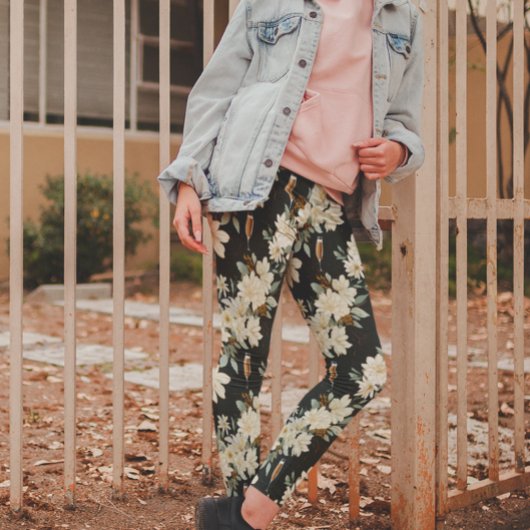 Champagner Blume Blumenzwiebeln Neujahr Hochzeit Leggings