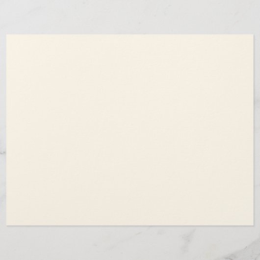 Champagner Blume Tri-Fold Hochzeitsprogramm (Rückseite)