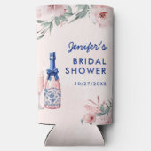 Champagner-Brautparty Selters Dosenkühler (Rückseite)