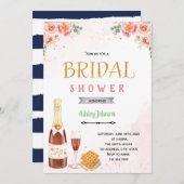 Champagner-Brunch Einladung (Vorne/Hinten)