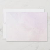 Champagner Brunch und Brautparty-Foto Dankeskarte (Rückseite)