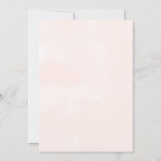 Champagner Brunch und Bubbly Brautparty Dankeskarte (Rückseite)