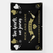 Champagner Celebration Party Banner (Vertikal)