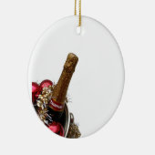 Champagner cooler Weihnachtsschmuck (Rechts)