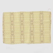 Champagner Eleganz Golfhandtuch (Horizontal)