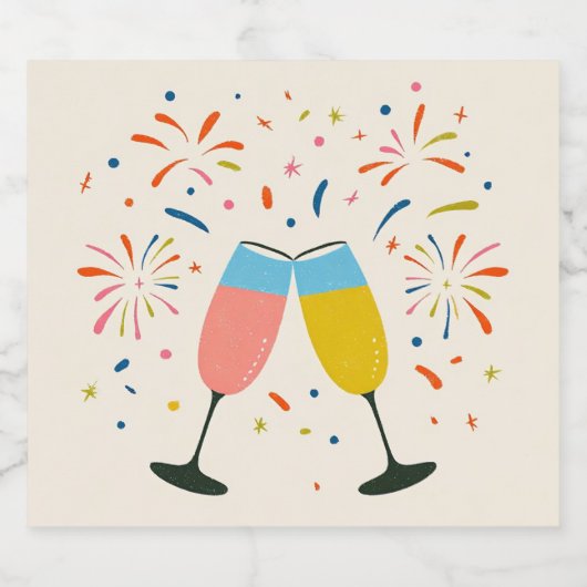 Champagner 🍾 Etiketten 🍾 (Einzelnes Label)