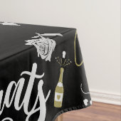 Champagner feiern Sie Ihre Party Tischdecke (Beispiel)