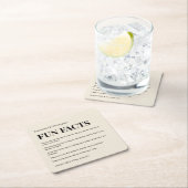 Champagner-Fest-Liste Rechteckiger Pappuntersetzer (Vor Ort)