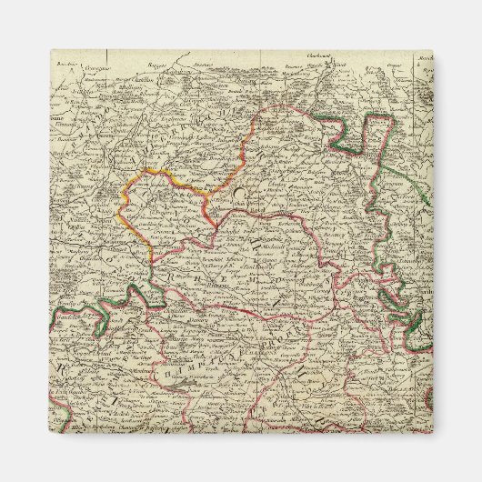 Champagner, Frankreich 2 Magnet (Vorne)