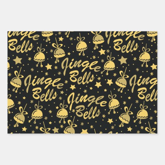 Champagner Geschenkpapier Set (Vorderseite 3)