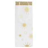 Champagner-Geschenktüte Geschenktüte Für Weinflaschen (Rückseite)