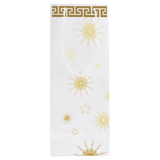 Champagner-Geschenktüte Geschenktüte Für Weinflaschen (Rückseite)