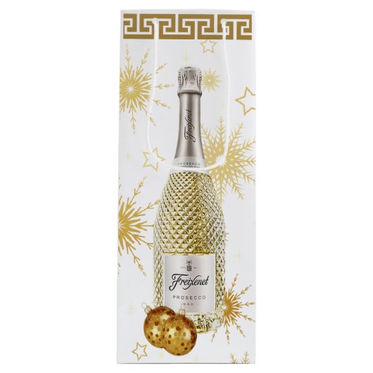Champagner-Geschenktüte Geschenktüte Für Weinflaschen (Vorderseite)
