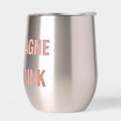 Champagner-Geschmack Killer Dink | Rosaroter Pickl (Links)