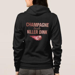 Champagner-Geschmack Killer-Trünkchen Rosa Pink Hoodie