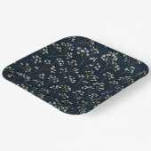 Champagner-Gipskraut-Scatter-Papierplatte Pappteller (Gewinkelt)