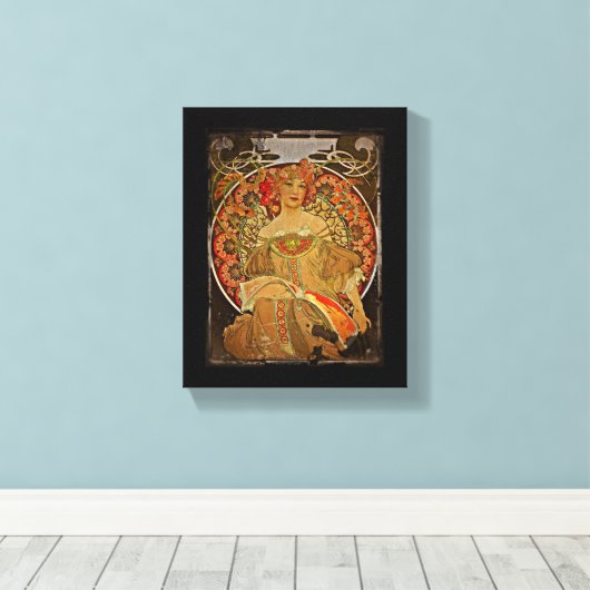 Champagner GIrl c1897 Leinwanddruck (Insitu (Holzboden))