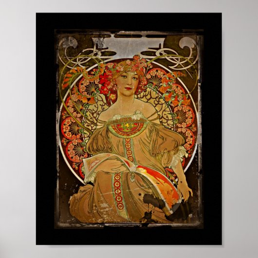 Champagner GIrl c1897 Poster (Vorne)