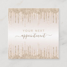 Champagner-Glitzer Dripping Appointing Erinnerung