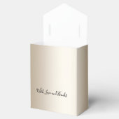 Champagner Glitzer Tropfen Dripping Glitzer Weddin Geschenkschachtel (Geöffnet)