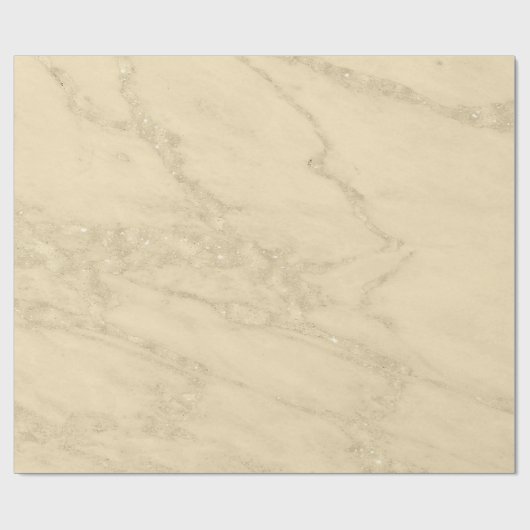 Champagner Gold Glitzer Marmorleuchte Geschenkpapier (Flach)