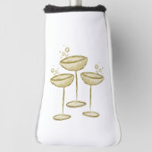 Champagner golf headcover (Rotieren 90)