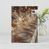 Champagner & Jahre | Brausetablette Einladung (Stehend Vorderseite)