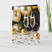 Champagner Karte (Vorderseite)