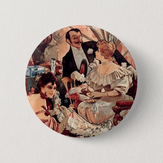 Champagner Kekse 1896 Button (Vorderseite)
