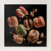 Champagner & Macarons Puzzle (Horizontal)